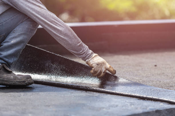 Professional Vapor Barrier Installation technician working in Plymouth, OH